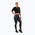 Legginsy damskie NEBBIA Glossy Look Bubble Butt volcanic black 2