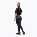 Legginsy damskie NEBBIA Glossy Look Bubble Butt volcanic black 3