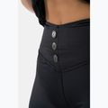 Legginsy damskie NEBBIA Glossy Look Bubble Butt volcanic black 5