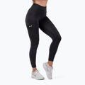 Legginsy treningowe damskie NEBBIA Active High-Waist Smart Pocket black 5