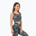 Biustonosz treningowy NEBBIA Mesh Sports "Breathe" camo green