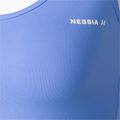 Koszulka treningowa damska NEBBIA Slim Fit Koszulka light blue 3
