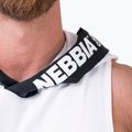Koszulka treningowa męska NEBBIA No Excuses Koszulka Hoodie white 3