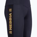 Legginsy treningowe damskie NEBBIA Gold Classic black 3