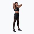 Legginsy treningowe damskie NEBBIA Gold Mesh black 3
