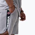 Spodenki treningowe męskie NEBBIA Legend-Approved light grey 3