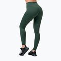 Legginsy treningowe damskie NEBBIA Hero High-Waist dark green 2