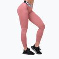 Legginsy treningowe damskie NEBBIA Squat Hero Scrunch Butt old rosse