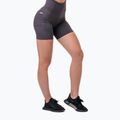 Spodenki treningowe damskie NEBBIA Biker Fit & Smart marron