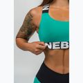 Biustonosz treningowy NEBBIA Iconic green 6