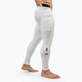 Legginsy treningowe męskie NEBBIA Discipline white 2