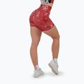 Spodenki treningowe damskie NEBBIA 5″ Hammies High Waisted red 3