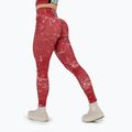 Legginsy treningowe damskie NEBBIA Rough Girl red 3