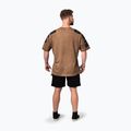 Koszulka treningowa męska NEBBIA Washed-Off Lifting Club light brown 3