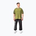 Koszulka treningowa męska NEBBIA Washed-Off Lifting Club green 2