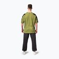 Koszulka treningowa męska NEBBIA Washed-Off Lifting Club green 3