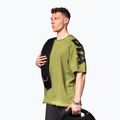 Koszulka treningowa męska NEBBIA Washed-Off Lifting Club green 4