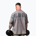 Koszulka treningowa męska NEBBIA Washed-Off Heavyweight No Shortcuts light grey 3