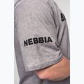 Koszulka treningowa męska NEBBIA Washed-Off Heavyweight Grind light grey 6