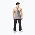 Koszulka treningowa męska NEBBIA Washed-Off Stringer Max Out light grey 3