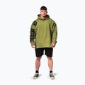 Bluza treningowa męska NEBBIA Washed-Off Hoodie NO BS green 2