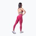 Legginsy treningowe damskie NEBBIA Washed High Waisted Legacy red 3