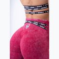 Legginsy treningowe damskie NEBBIA Washed High Waisted Legacy red 5