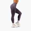 Legginsy treningowe damskie NEBBIA Flow Seamless Push-Up dark grey 4