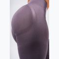 Legginsy treningowe damskie NEBBIA Flow Seamless Push-Up dark grey 7