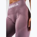 Legginsy treningowe damskie NEBBIA Flow Seamless Hight Waist Push Up pink 6