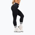 Legginsy treningowe damskie NEBBIA Flow Seamless Hight Waist Push Up black 4