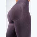 Legginsy treningowe damskie NEBBIA Flow Seamless Maximum Push-Up dark grey 7