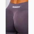 Legginsy treningowe damskie NEBBIA Flow Seamless Maximum Push-Up dark grey 8