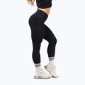 Legginsy treningowe damskie NEBBIA Flow Seamless Push Up Black 4