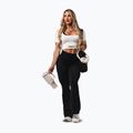 Legginsy treningowe damskie NEBBIA Flow Seamless High Waist Sculpting Flared Black 2