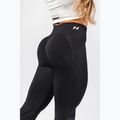 Legginsy treningowe damskie NEBBIA Flow Seamless High Waist Sculpting Flared Black 5