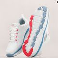 Buty damskie SKECHERS D'Lux Walker Let It Glow white/pink/blue 18