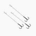Przypon wolframowy Delphin Bomb Twisto Rigs 3 szt. czarny 669004008 2