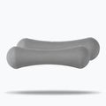 Hantle GymBeam Neoprene Dumbbells 2 x 1 kg light grey 2