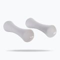 Hantle GymBeam Neoprene Dumbbells 2 x 2 kg grey