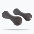Hantle GymBeam Neoprene Dumbbells 2 x 3 kg dark grey