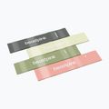 Zestaw gum oporowych GymBeam 4 sztuki black/olive/green/peach 2