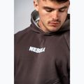 Bluza męska NEBBIA Hero Hoodie brown 5