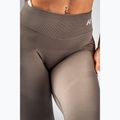 Legginsy treningowe damskie NEBBIA Power light brown ash 5