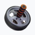 Kółko do ćwiczeń mięśni brzucha GymBeam Ab Wheel black/grey/orange 2