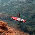 Deska SUP ABSTRACT Jaws 10'0" rubby 11