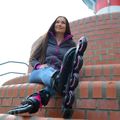 Rolki damskie Tempish Wox Lady pink 9