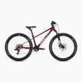 Rower dziecięcy Superior Team 24 gloss dark red/hologram chrome