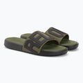 Klapki męskie Coqui Speedy army green relax on 4
