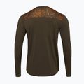 Longsleeve rowerowy męski SILVINI Ello olive/orange 2